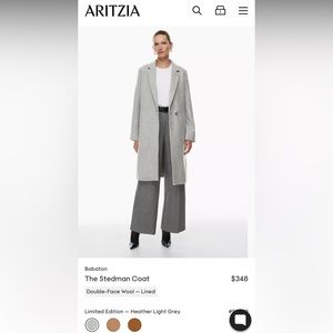 Aritzia Stedman Coat